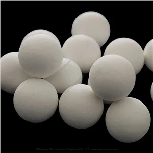 92% 95% ti gwosè alumina seramik fanm k'ap pile boul