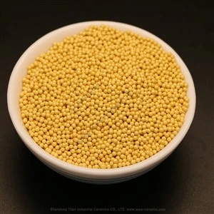 Bulk Dansite 6.1 Zirconia chaplèt kalsyòm estabilize