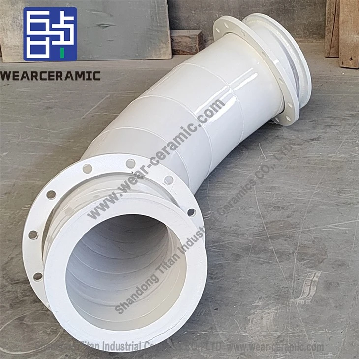 Ceramic Lined Elbow with 92% Alumina