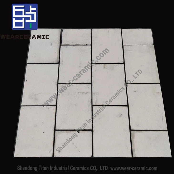 Wear Resistant Ceramic Tile Plate For Mining